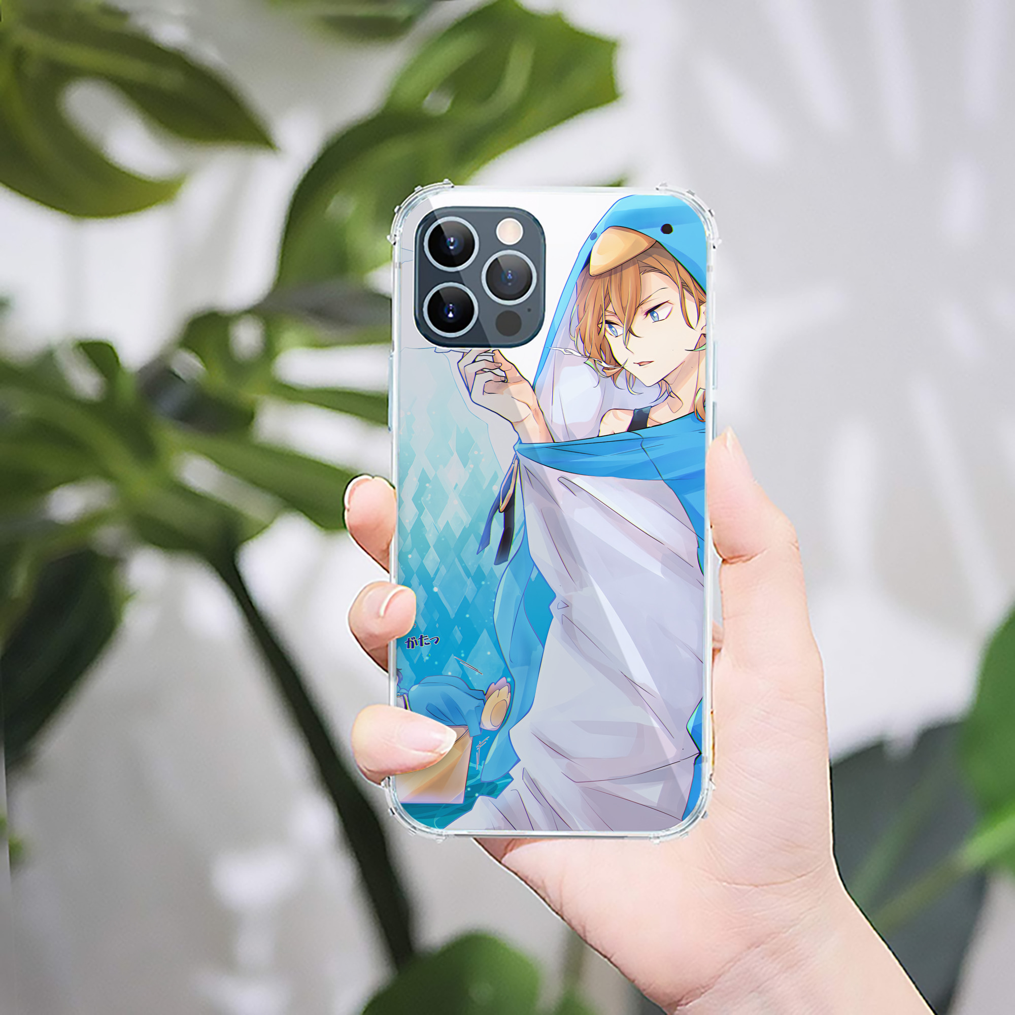 （画像用） 文豪ストレイドッグス Bungo Stray Dogs 【iPhone 12シリーズ対応】透明スマホケース（クリアソフトケース）